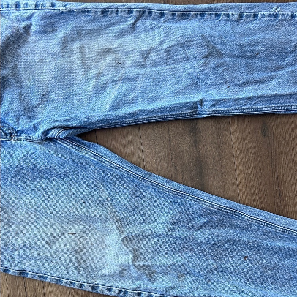 Carhartt vintage Straight Light Blue Men's Jeans ! 40x32 - Picture 5 of 12